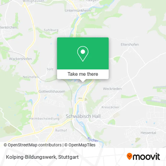 Карта Kolping-Bildungswerk
