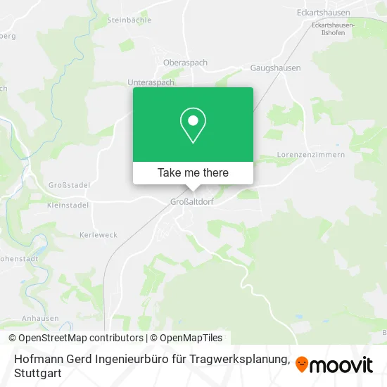 Карта Hofmann Gerd Ingenieurbüro für Tragwerksplanung