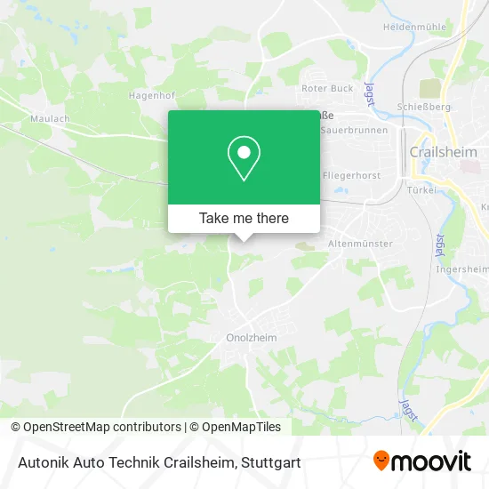Карта Autonik Auto Technik Crailsheim