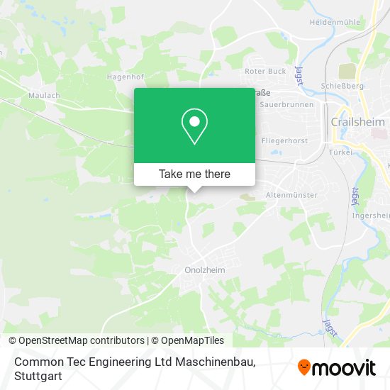 Common Tec Engineering Ltd Maschinenbau map