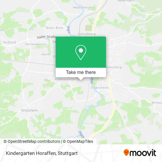 Карта Kindergarten Horaffen