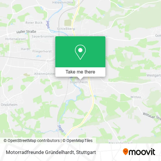 Карта Motorradfreunde Gründelhardt