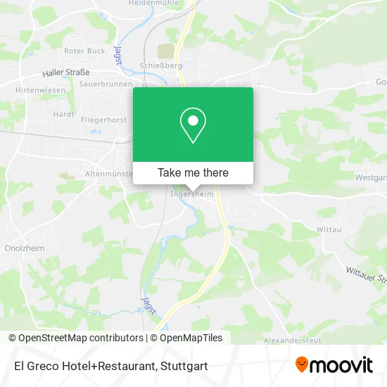 Карта El Greco Hotel+Restaurant
