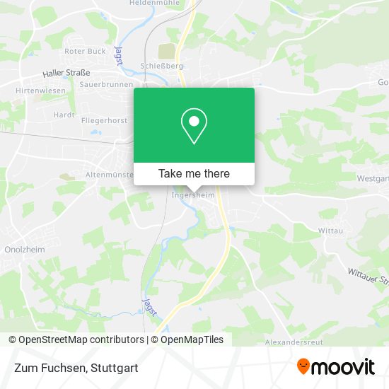 Карта Zum Fuchsen