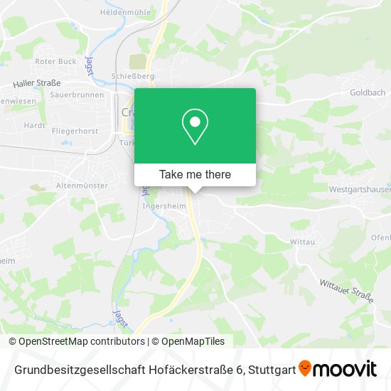 Grundbesitzgesellschaft Hofäckerstraße 6 map