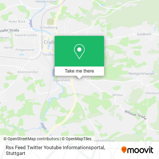 Карта Rss Feed Twitter Youtube Informationsportal