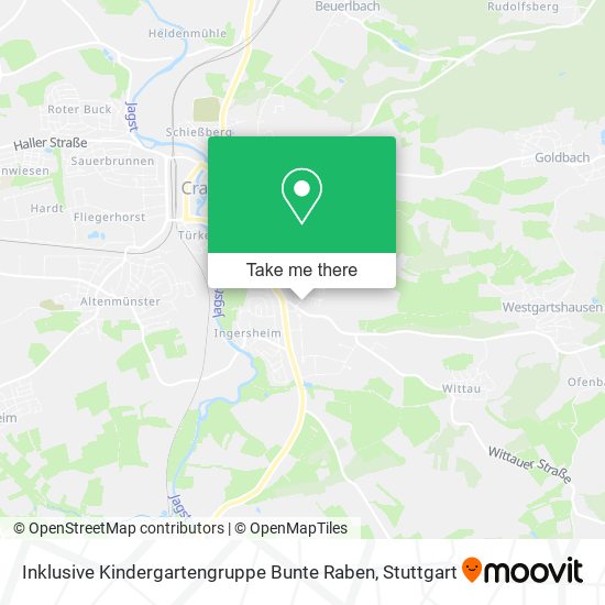 Inklusive Kindergartengruppe Bunte Raben map