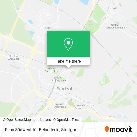 Карта Reha Südwest für Behinderte