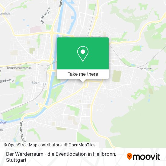 Der Werderraum - die Eventlocation in Heilbronn map