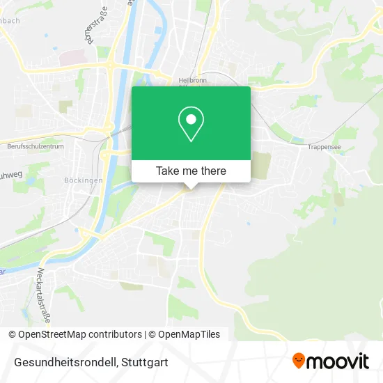 Карта Gesundheitsrondell