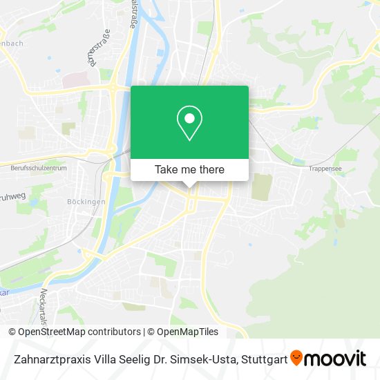 Карта Zahnarztpraxis Villa Seelig Dr. Simsek-Usta