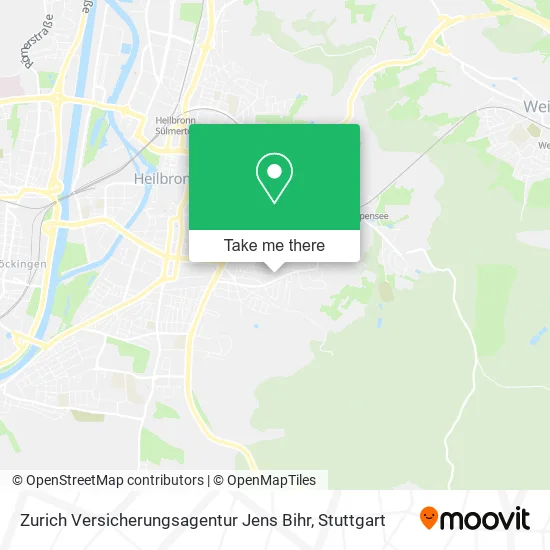 Карта Zurich Versicherungsagentur Jens Bihr