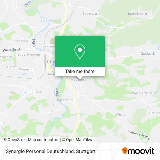 Карта Synergie Personal Deutschland