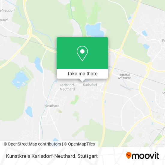 Карта Kunstkreis Karlsdorf-Neuthard