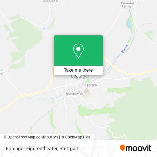 Eppinger Figurentheater map