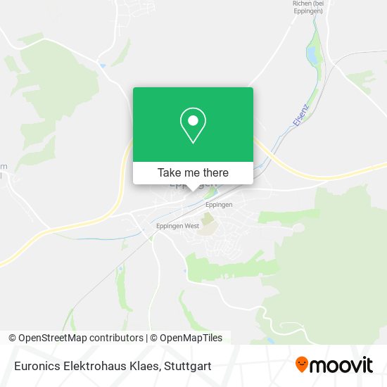 Euronics Elektrohaus Klaes map