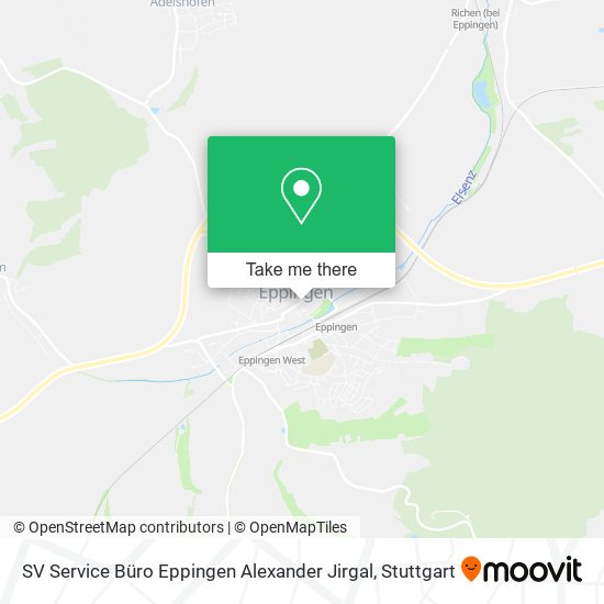 SV Service Büro Eppingen Alexander Jirgal map