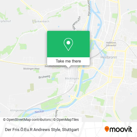 Карта Der Fris.Ö.Eu.R Andrews Style