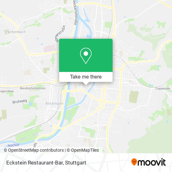 Eckstein Restaurant-Bar map