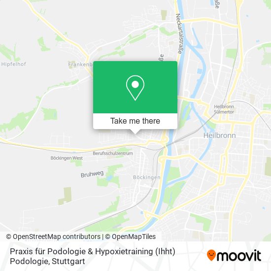 Карта Praxis für Podologie & Hypoxietraining (Ihht) Podologie