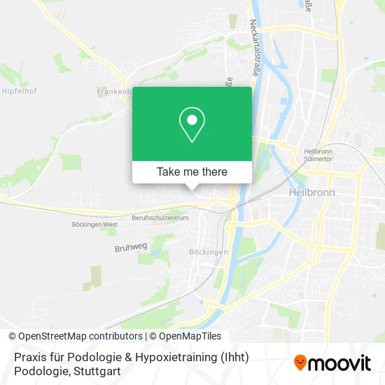 Карта Praxis für Podologie & Hypoxietraining (Ihht) Podologie