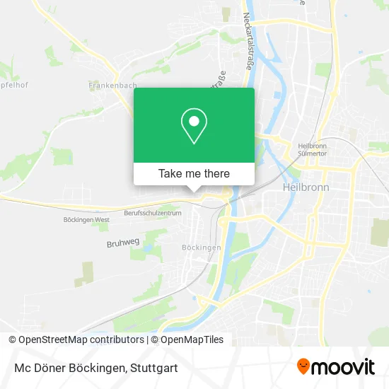 Карта Mc Döner Böckingen