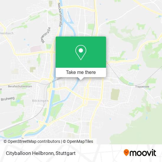 Карта Cityballoon Heilbronn