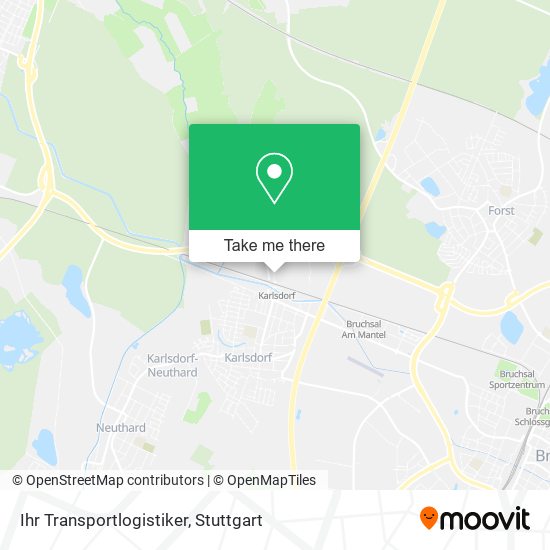 Ihr Transportlogistiker map