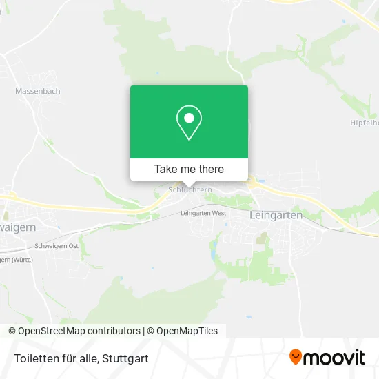 Карта Toiletten für alle