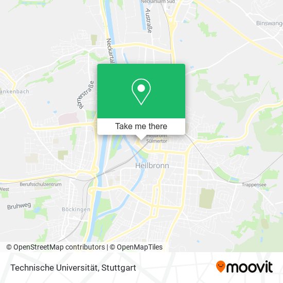 Technische Universität map