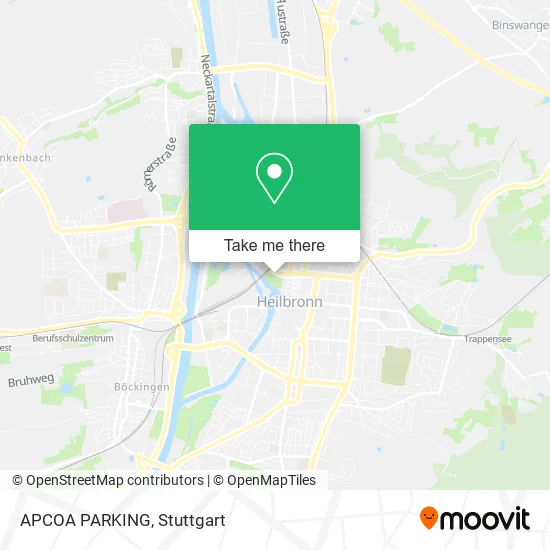 Карта APCOA PARKING