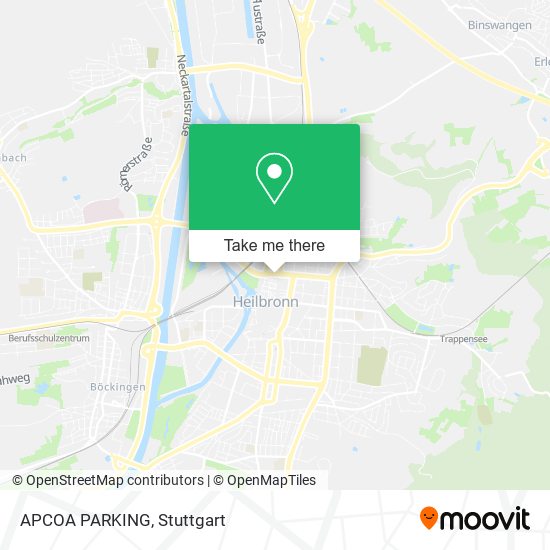 Карта APCOA PARKING