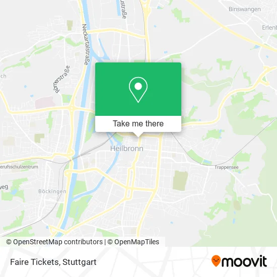 Карта Faire Tickets