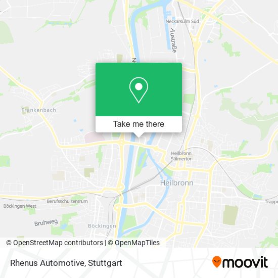 Rhenus Automotive map