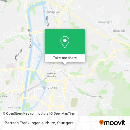 Карта Bertsch Frank Ingenieurbüro