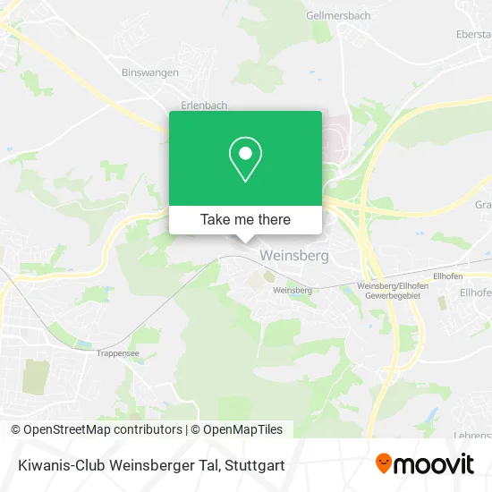 Карта Kiwanis-Club Weinsberger Tal