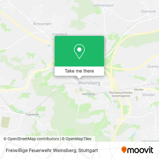 Карта Freiwillige Feuerwehr Weinsberg