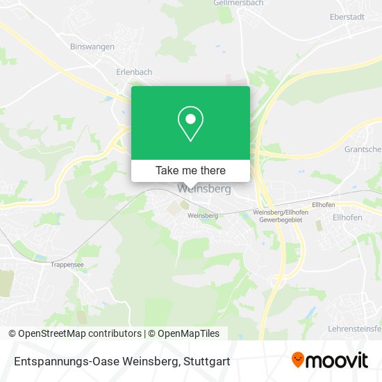 Entspannungs-Oase Weinsberg map