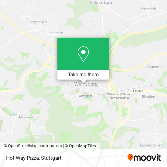 Карта Hot Way Pizza