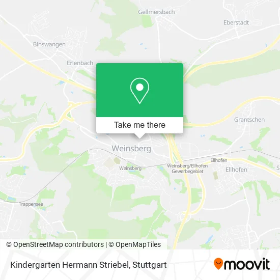 Карта Kindergarten Hermann Striebel
