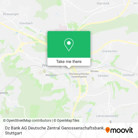 Карта Dz Bank AG Deutsche Zentral Genossenschaftsbank