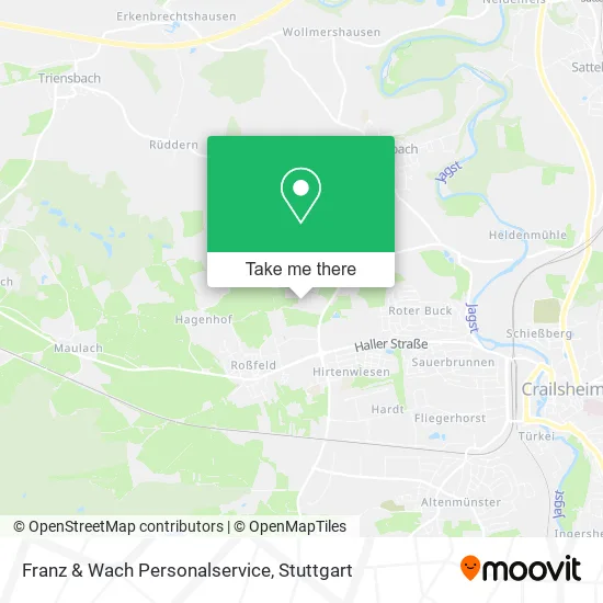 Карта Franz & Wach Personalservice