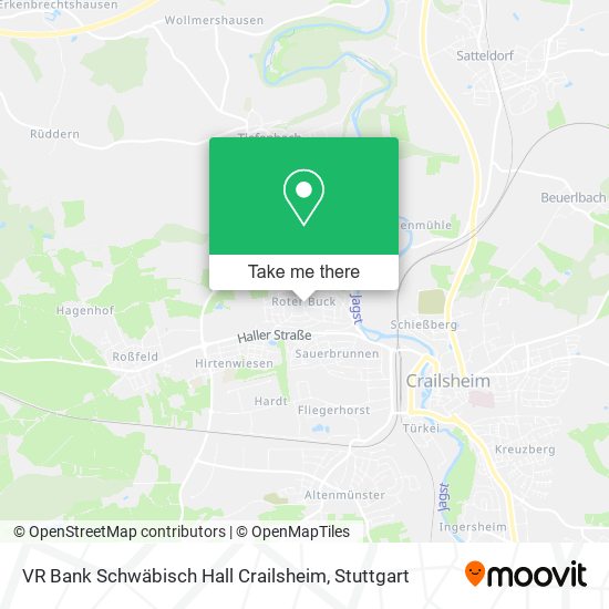 Карта VR Bank Schwäbisch Hall Crailsheim