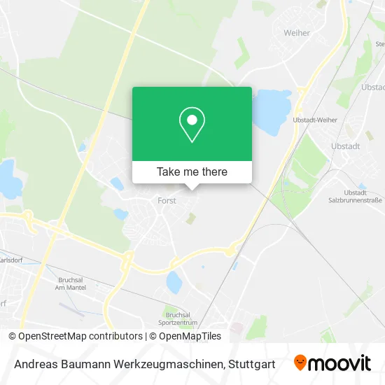 Карта Andreas Baumann Werkzeugmaschinen