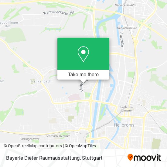 Bayerle Dieter Raumausstattung map