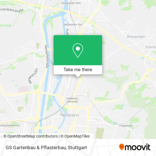 Карта GS Gartenbau & Pflasterbau