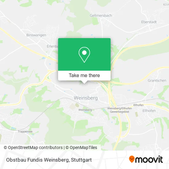 Карта Obstbau Fundis Weinsberg