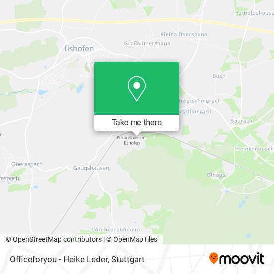 Карта Officeforyou - Heike Leder