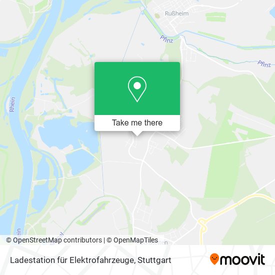 Ladestation für Elektrofahrzeuge map