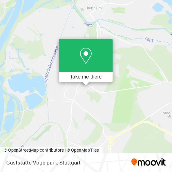 Карта Gaststätte Vogelpark